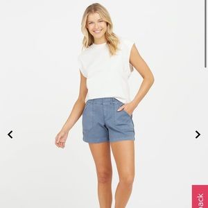 Spanx // 4” Stretch Twill Shorts
